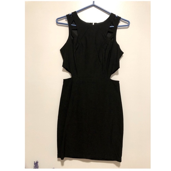 Little Black Dress with cut out details - Picture 1 of 5